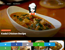 Tablet Screenshot of bhavaniskitchen.com